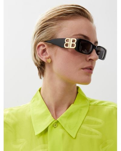 Lunettes de soleil Balenciaga pour femme | Réductions en ligne jusqu'à 40 %  | Lyst