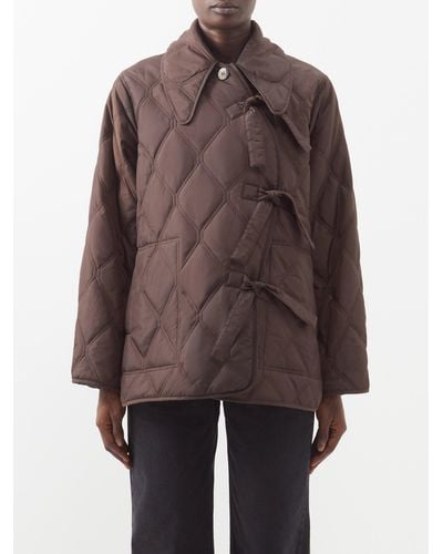 ブラウン ジャケット (カジュアル) レディース | Lyst