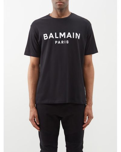 Balmain コットンtシャツ - ブラック