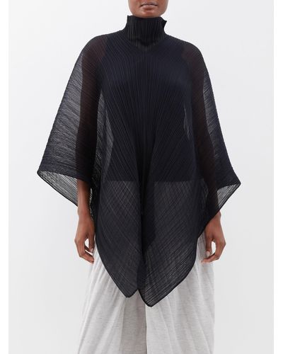 1990s Issey Miyake Pleats Please Copper Shawl Poncho Dress – Shrimpton  Couture