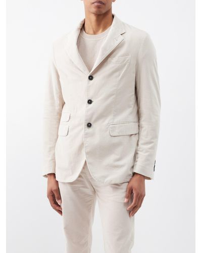 White Massimo Alba Jackets for Men | Lyst