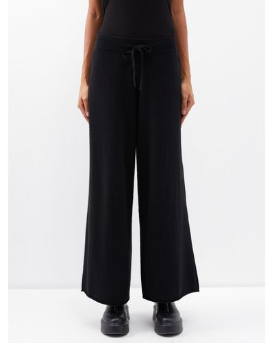 カシミヤ パンツ、スラックス、チノパン レディース | Lyst