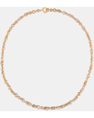 Spinelli Kilcollin Helio Mx 18kt Gold, Rose Gold & Silver Necklace - Natural