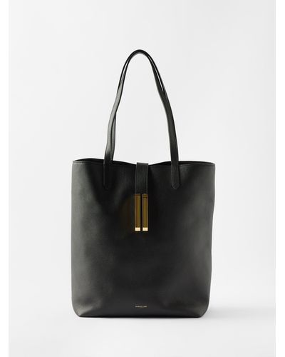DeMellier Vancouver Leather Tote - Black