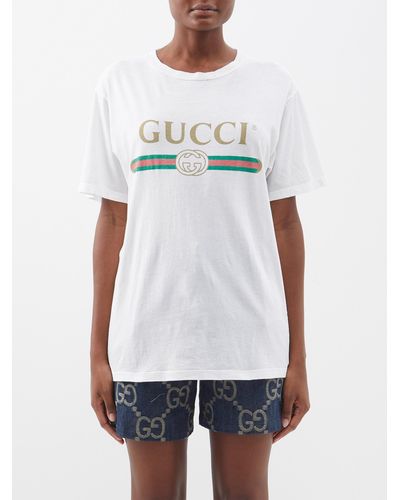 mønt Spænding farve Gucci T-shirts for Women | Online Sale up to 71% off | Lyst