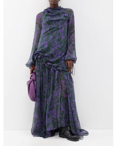 Maxi dress sales burberry