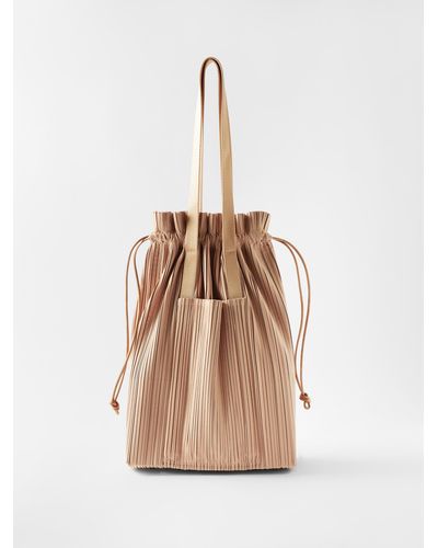 Pleats please tote bag shop