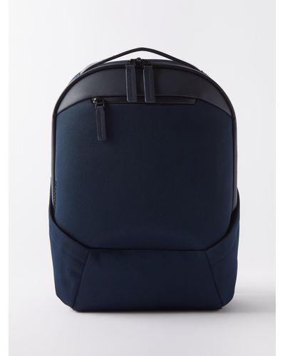 Troubadour Apex 3.0 Compact Canvas Backpack - Blue