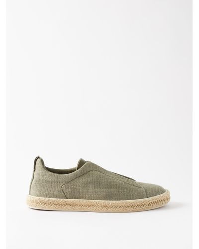 Ermenegildo hot sale zegna espadrilles