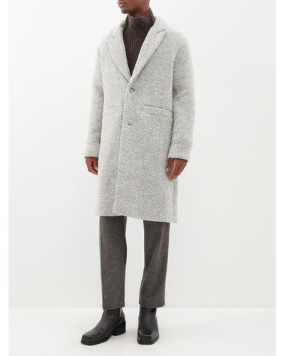 Manteaux Blanc pour homme | Lyst