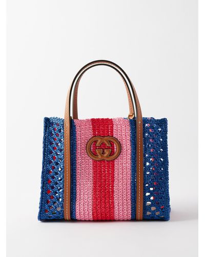 Women's Gucci Beach bag tote and straw bags | Lyst UK