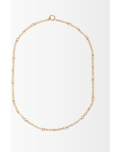 Spinelli Kilcollin Gravity 18kt Gold Chain-link Necklace - Metallic