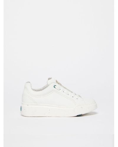 Max Mara Maxigreen Sneakers With Chunky Sole - White