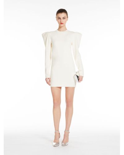 Max Mara Short Knit Dress - White