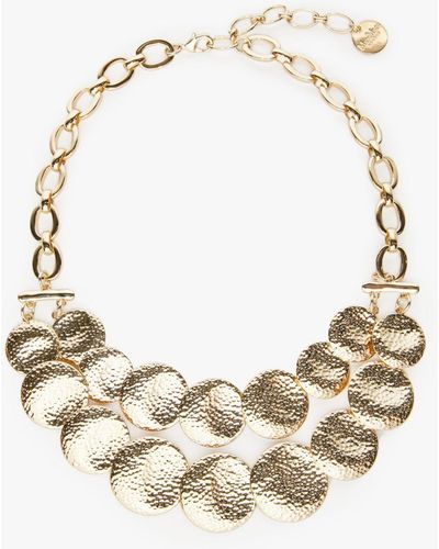 Max Mara Choker Necklace With Coins - Metallic