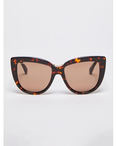Max Mara Butterfly Sunglasses - Brown