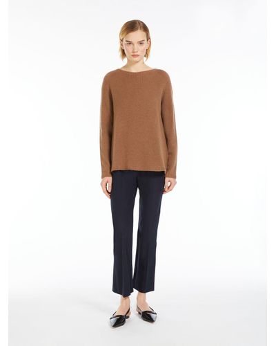 Max Mara Wool And Cashmere Sweater - Brown