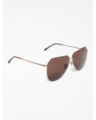 Max Mara Aviator Sunglasses - Natural