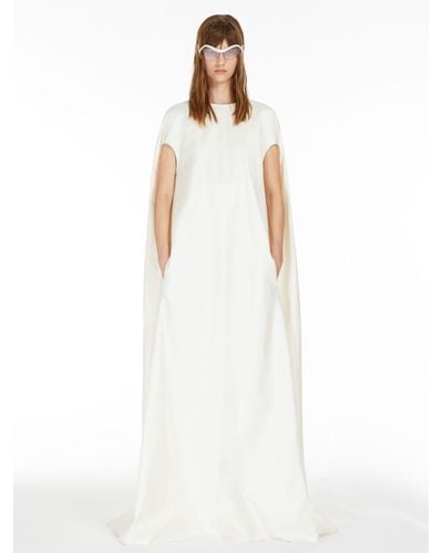 Max Mara Long Sleeveless Dress - White
