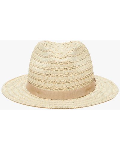 Max Mara Cotton Faille Bucket Hat - White
