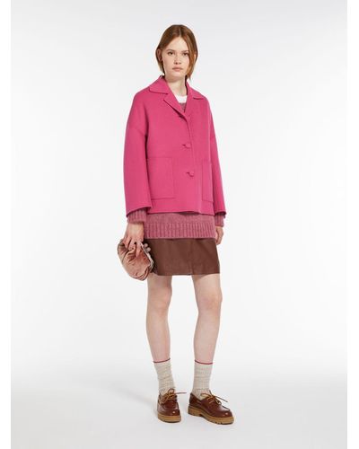 Max Mara Wool Jacket - Pink