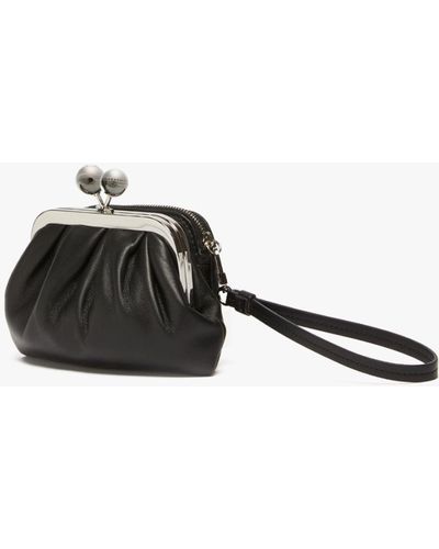 Max Mara Pasticcino Bag Wallet In Nappa Leather - White