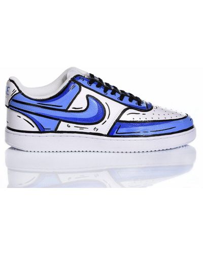 Nike Customized Sneakers Cd5463 - Blau