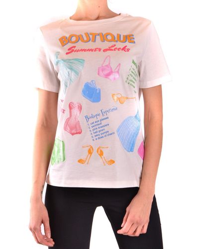 Boutique Moschino Andere materialien t-shirt - Weiß