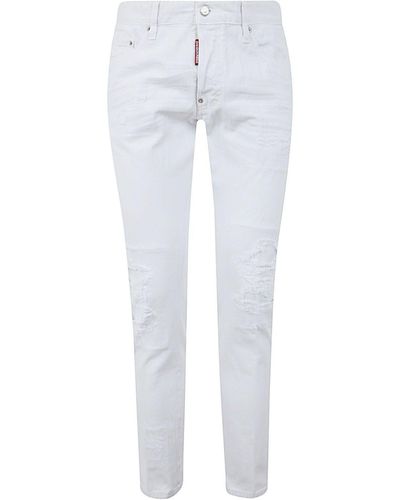DSquared² Herren baumwolle jeans - Weiß