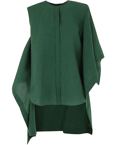 Uma Wang Andere materialien sweater - Grün