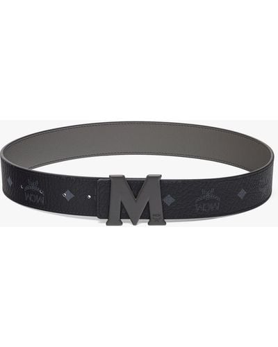 MCM Claus Tonal M Reversible Belt 1.5" - Black