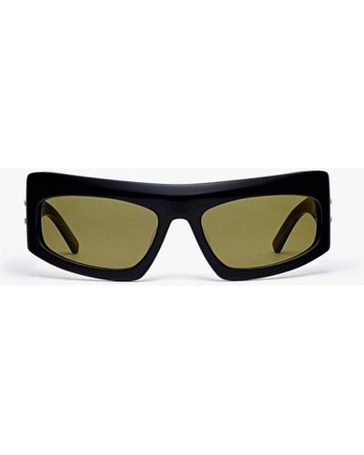 MCM Unisex Square Sunglasses - Green