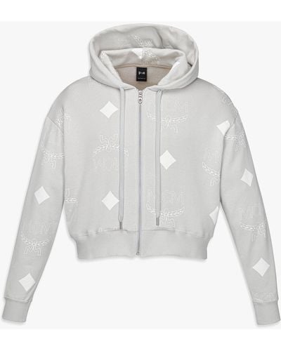 Louis Vuitton 3D LV Graffiti Embroidered Zipped Hoodie in Grey Cotton –  Bluefly