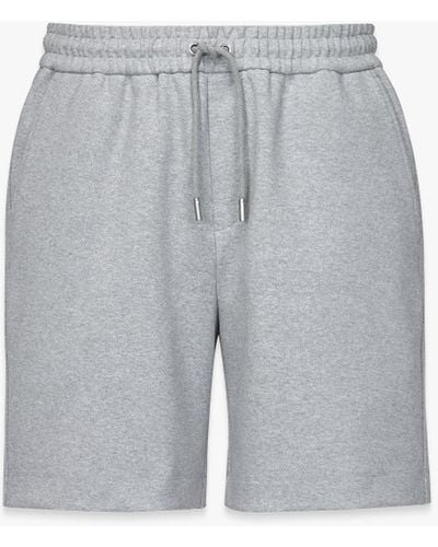 MCM Essential Logo Ponte Shorts - Grey