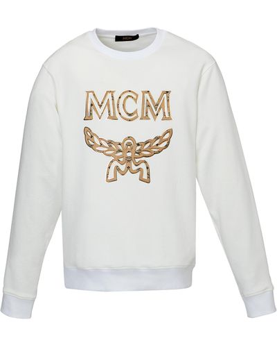 MCM Logo Sweatshirt - White