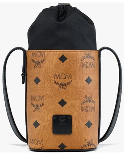 MCM Ottomar Bottle Bag In Visetos - Multicolor