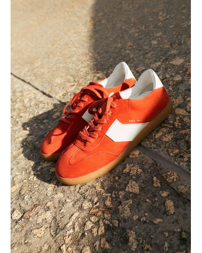 ME+EM Retro Sneaker - Orange