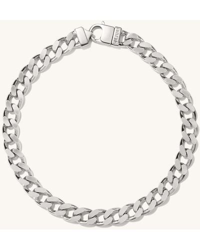 MEJURI Curb Chain Bracelet - Metallic