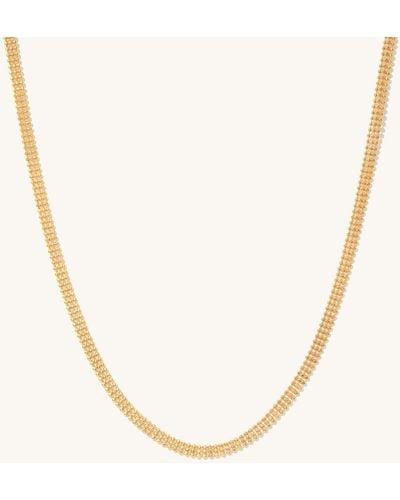 Mejuri triple on sale beaded necklace