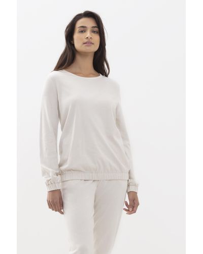 Mey Shirt langarm - Weiß