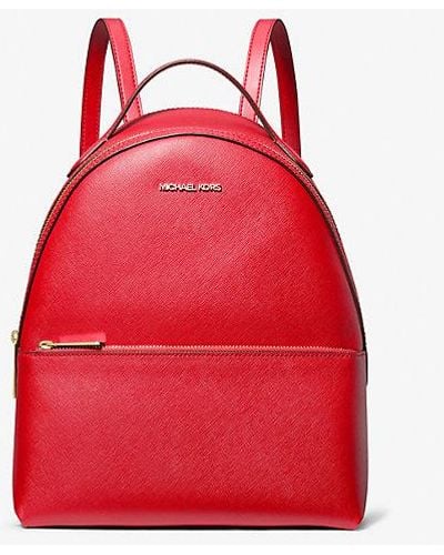 Michael Kors Sheila Medium Backpack - Red