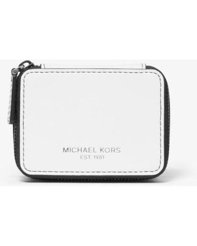 Michael Kors Leather Travel Pill Case - White