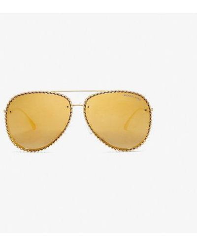 Michael Kors Mk Portofino Sunglasses - Metallic