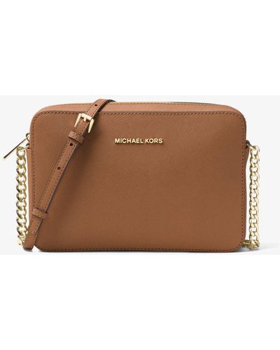 Michael Kors Jet Set Travel Cross Body - Brown