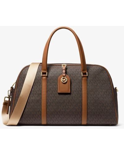 Michael kors signature duffle bag sale