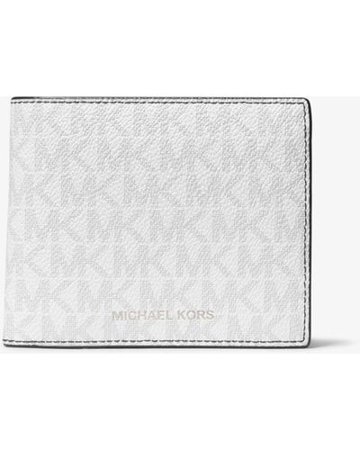 Michael Kors Cooper Logo Billfold Wallet With Coin Pouch - Multicolor