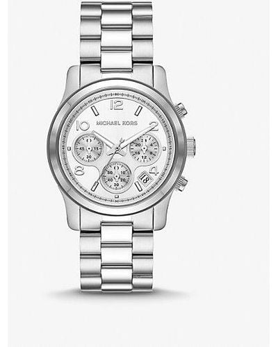 Michael Kors Mk Runway-Tone Watch - White