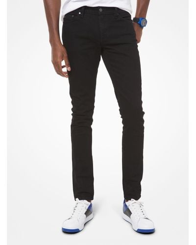 Michael Kors Jeans slim-fit in cotone stretch - Nero