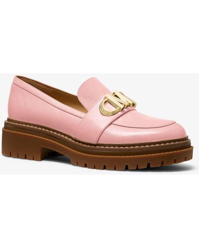Michael Kors Parker Leather Loafer - Pink