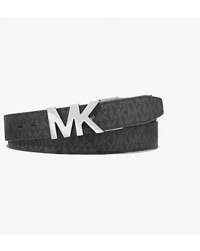 Michael Kors 4-in-1 Logo Belt Box Set - White